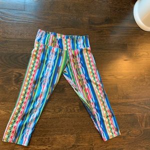 Colorful and fun work out pants